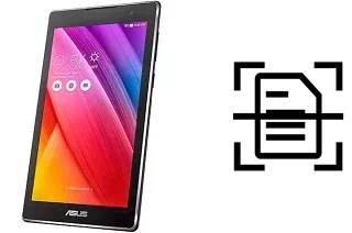 Escanear documento en un Asus Zenpad C 7.0