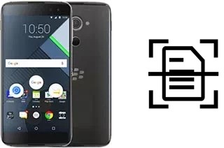 Escanear documento en un BlackBerry DTEK60