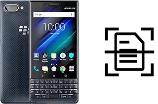 Escanear documento en un BlackBerry KEY2 LE