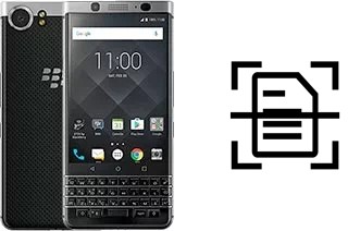 Escanear documento en un BlackBerry KEYone