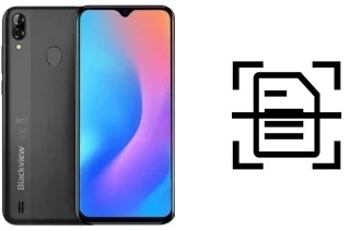 Escanear documento en un Blackview A6 Plus