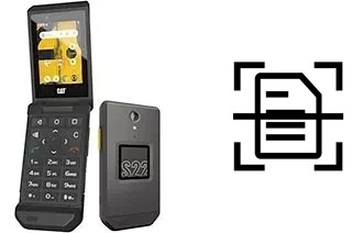 Escanear documento en un Cat S22 Flip