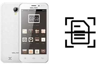 Escanear documento en un Celkon Q450