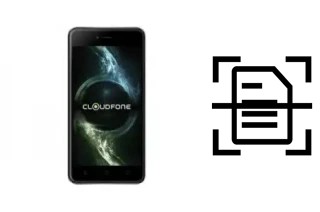 Escanear documento en un CloudFone Cloudfone Thrill Power N