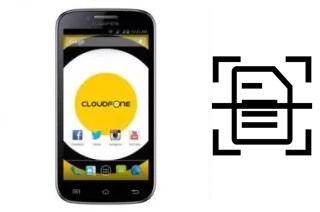 Escanear documento en un CloudFone Excite 450D