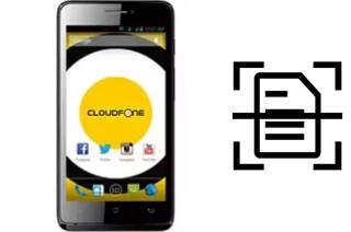 Escanear documento en un CloudFone Excite 451TV