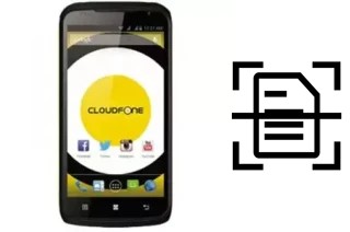 Escanear documento en un CloudFone Excite 470Q