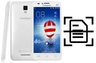 Escanear documento en un Coolpad 8705