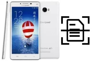 Escanear documento en un Coolpad 8729