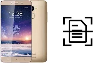 Escanear documento en un Coolpad Note 3 Plus