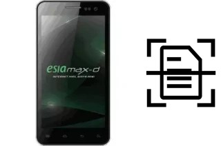 Escanear documento en un Cyrus Andromaxx-D E1000