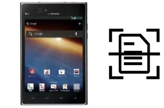 Escanear documento en un DoCoMo L-06D