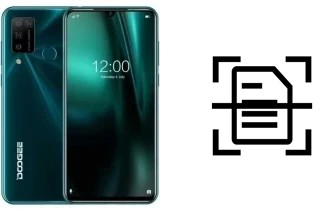 Escanear documento en un Doogee N20 Pro