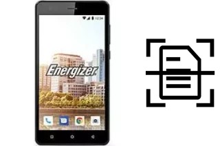 Escanear documento en un Energizer Energy E401