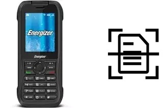 Escanear documento en un Energizer Hardcase H240S