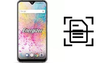 Escanear documento en un Energizer Ultimate U620S