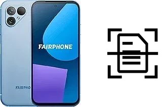 Escanear documento en un Fairphone 5