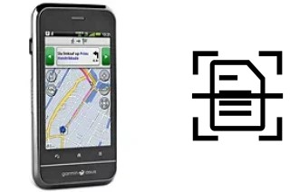 Escanear documento en un Garmin-Asus A10