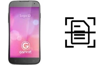 Escanear documento en un Gigabyte GSmart Saga S3