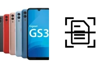 Escanear documento en un Gigaset GS3