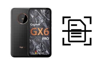 Escanear documento en un Gigaset GX6 PRO