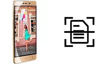 Escanear documento en un Gionee Marathon M5 mini