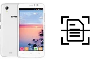 Escanear documento en un Gionee Ctrl V4s