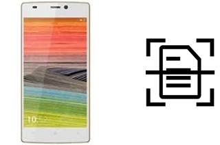 Escanear documento en un Gionee Elife S5.5