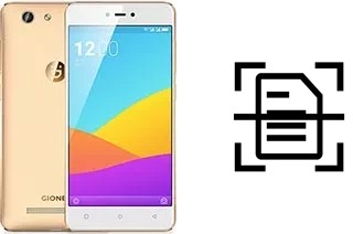 Escanear documento en un Gionee F103 Pro