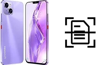 Escanear documento en un Gionee G13 Pro