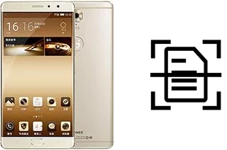 Escanear documento en un Gionee M6 Plus