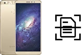 Escanear documento en un Gionee M7 Power