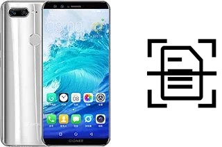 Escanear documento en un Gionee S11S