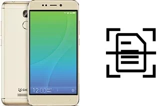 Escanear documento en un Gionee X1s