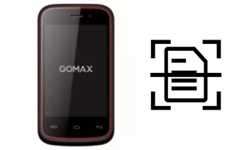 Escanear documento en un Gomax Infinite GS6