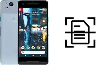 Escanear documento en un Google Pixel 2