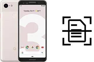 Escanear documento en un Google Pixel 3