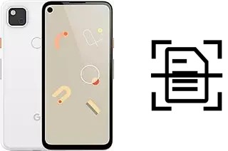 Escanear documento en un Google Pixel 4a