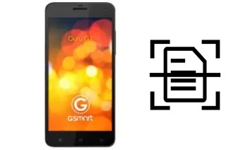 Escanear documento en un GSmart Guru G1