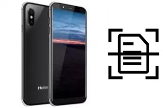 Escanear documento en un Haier Elegance E9