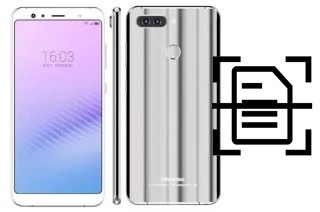 Escanear documento en un HiSense H11 Pro