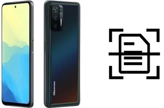 Escanear documento en un HiSense INFINITY H50S 5G