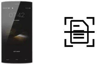 Escanear documento en un HomTom HT7 Pro