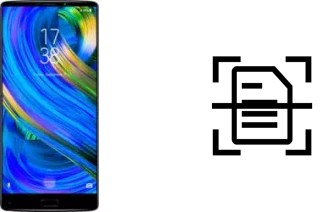 Escanear documento en un HomTom S9 Plus