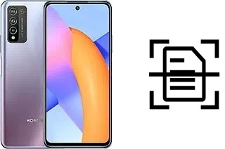Escanear documento en un Honor 10X Lite