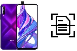 Escanear documento en un Honor 9X Pro