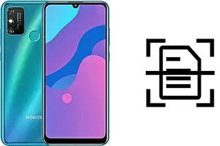 Escanear documento en un Honor Play 9A