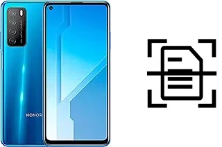 Escanear documento en un Honor Play4