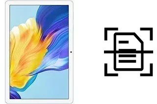 Escanear documento en un Honor Tab 7