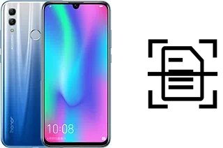 Escanear documento en un Honor 10 Lite